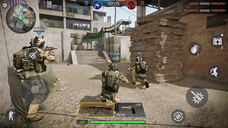 دانلود بازی FPS Strike Ops: Modern Arena برای اندروید | بازی تیراندازی اول شخص جنگی 1