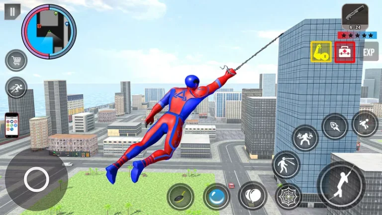 Rope Action City Fighting Game2