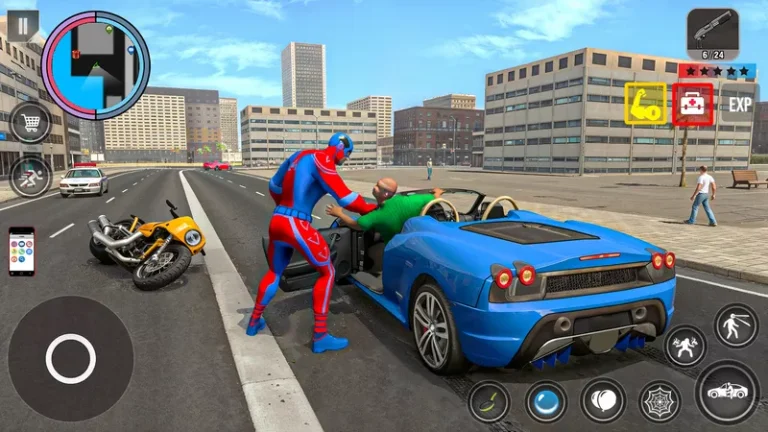 Rope Action City Fighting Game4