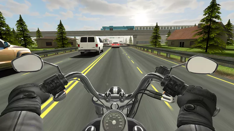 دانلود بازی Traffic Rider برای اندروید، موتورسواری در ترافیک
