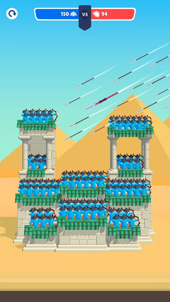Archery Bastions Castle War6