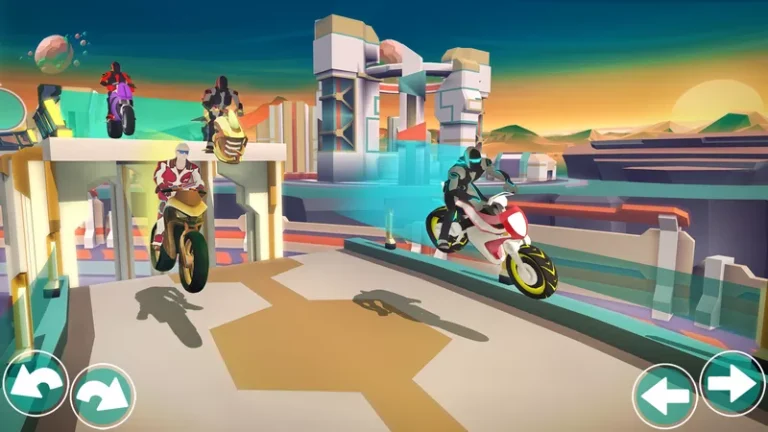 Gravity Rider Space Bike Race4