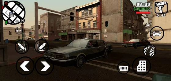 رانندگی در بازی GTA San Andreas برای اندروید + نسخه مود (پول بینهایت)