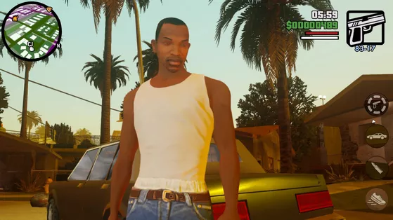 دانلود بازی GTA San Andreas برای اندروید + نسخه مود (پول بینهایت) 3
