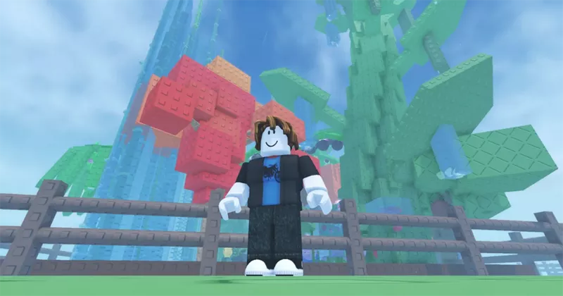 محیط سه بعدی بازی Roblox